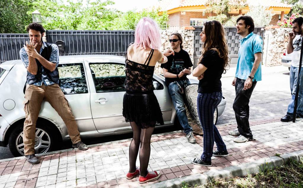 Grabando Un lío de pelotas (2013)